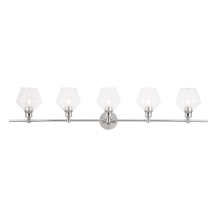 Gene Vanity Light in Chrome by Living District