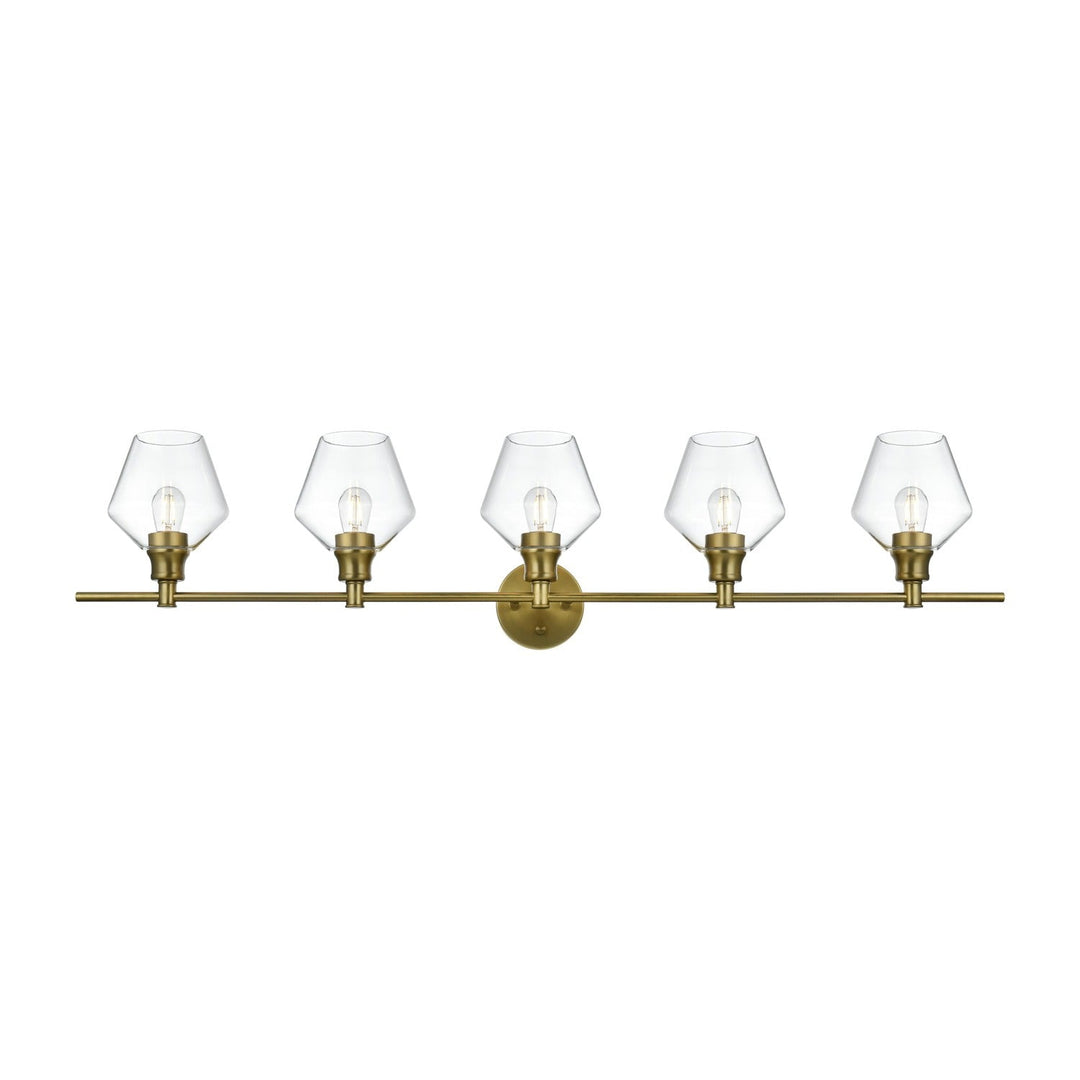 Gene Vanity Light in Satin Gold by Living District