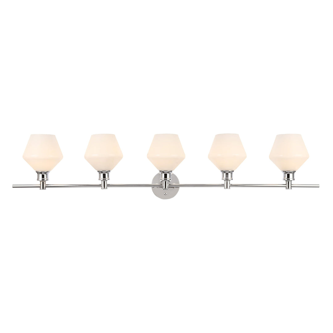 Gene Vanity Light in Chrome by Living District