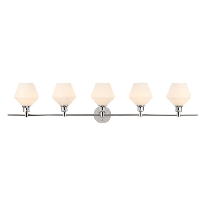 Gene Vanity Light in Chrome by Living District