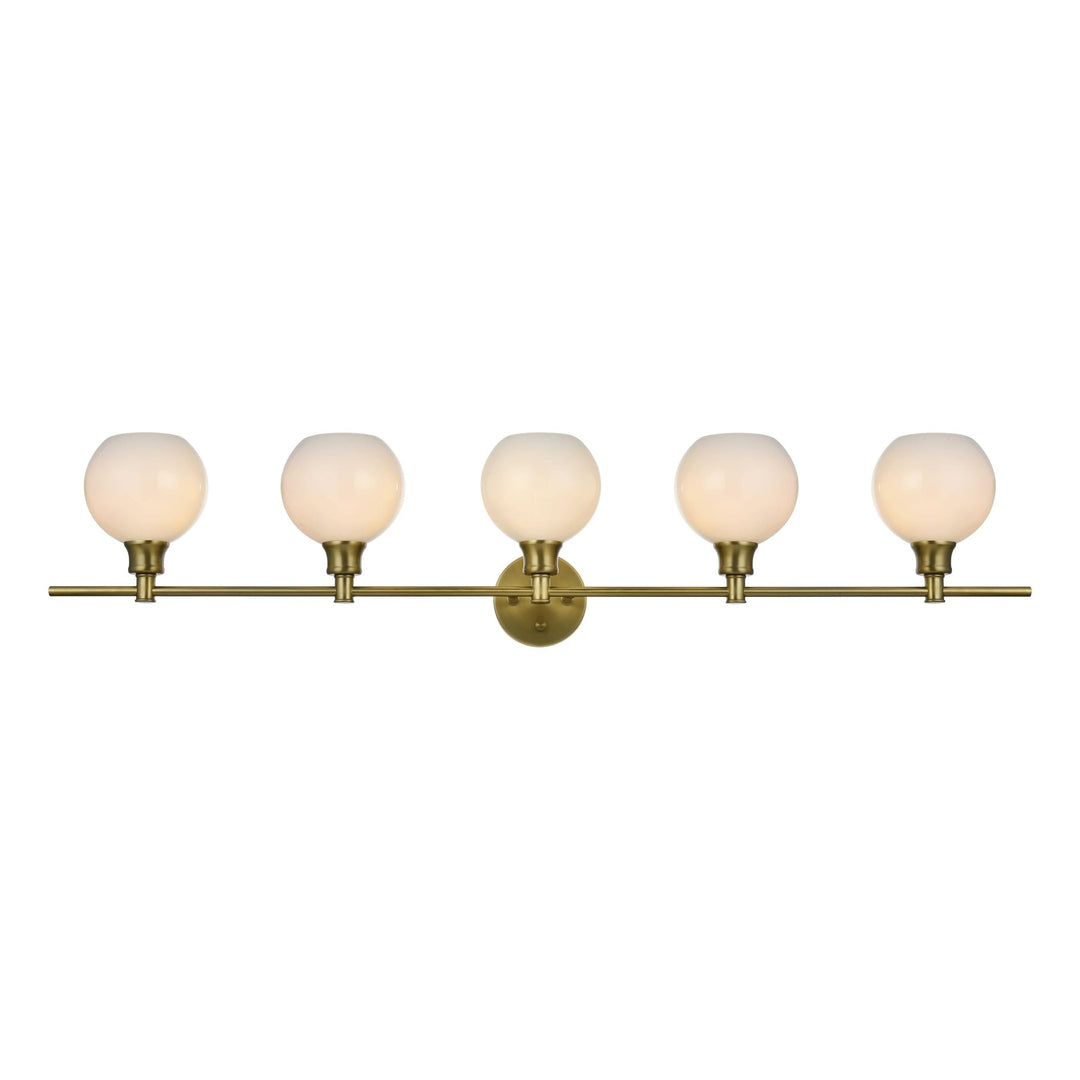 Collier Vanity Light in Satin Gold by Living District