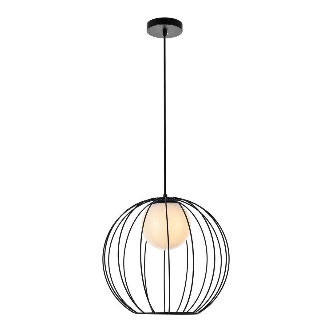 Wetzel Pendant in Black by Living District