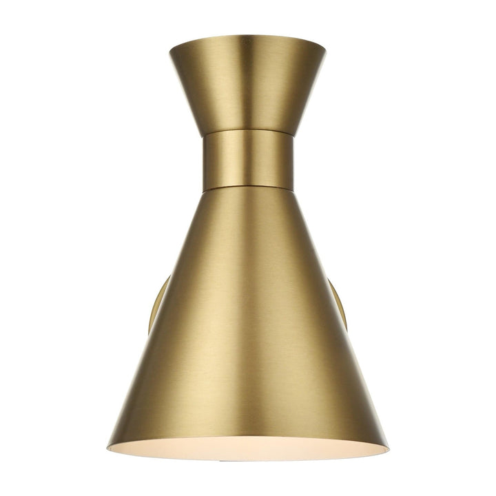 Halycon Wall Sconce in Satin Gold by Living District