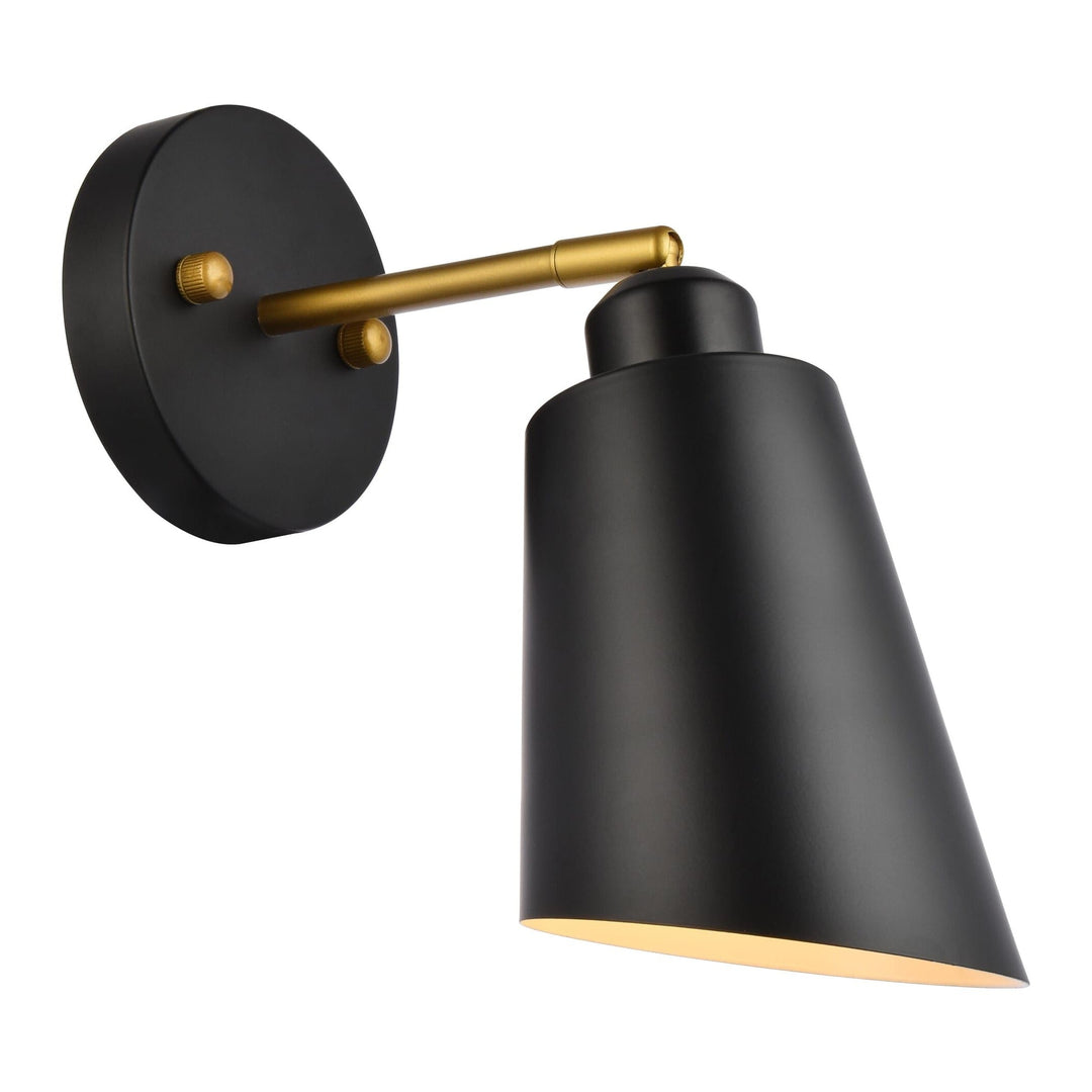 Halycon Wall Sconce in Black by Living District