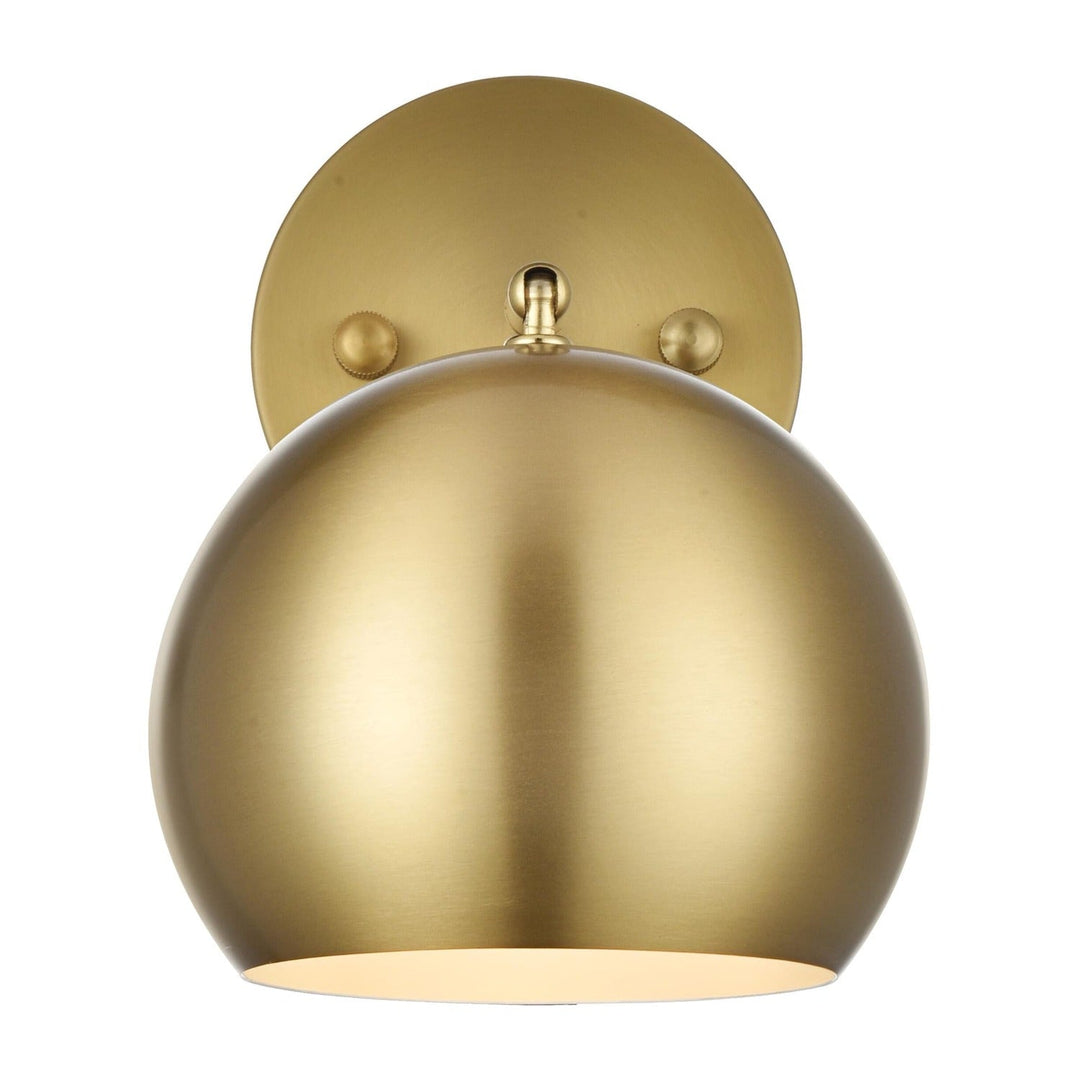 Othello Wall Sconce in Satin Gold by Living District