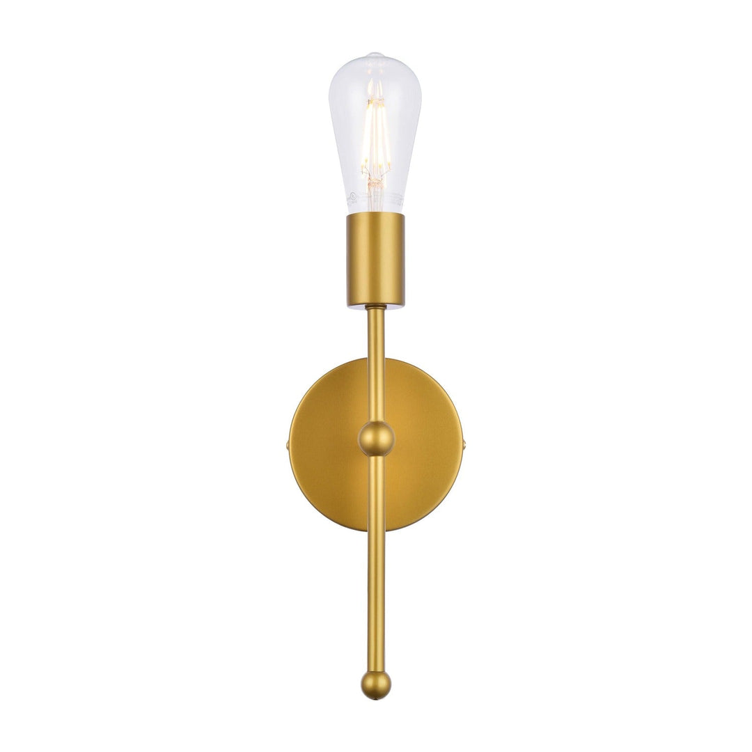 Keely Wall Sconce in Brass by Living District