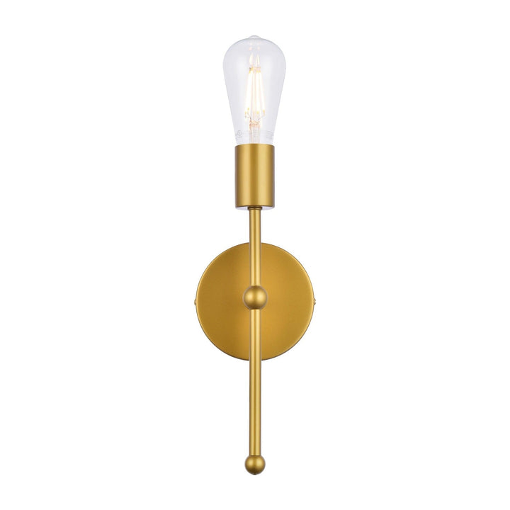 Keely Wall Sconce in Brass by Living District