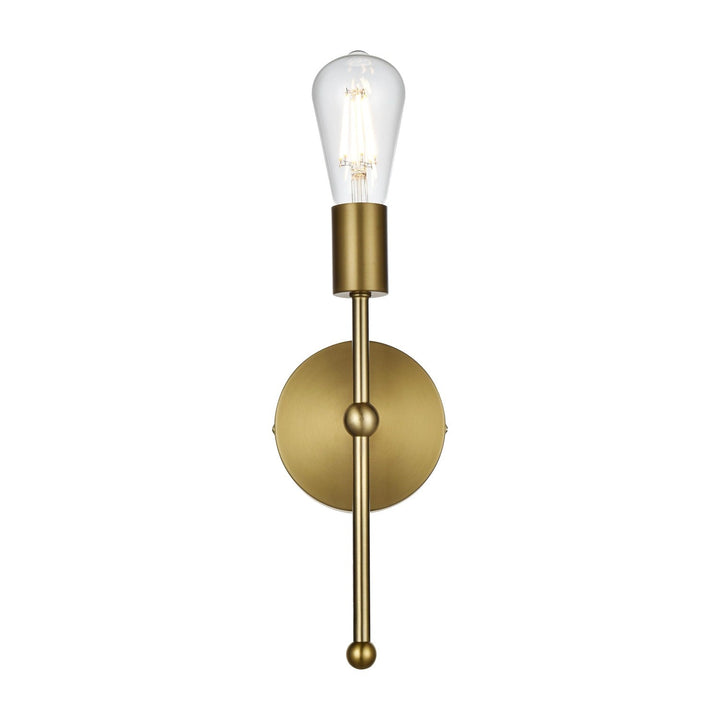 Keely Wall Sconce in Satin Gold by Living District
