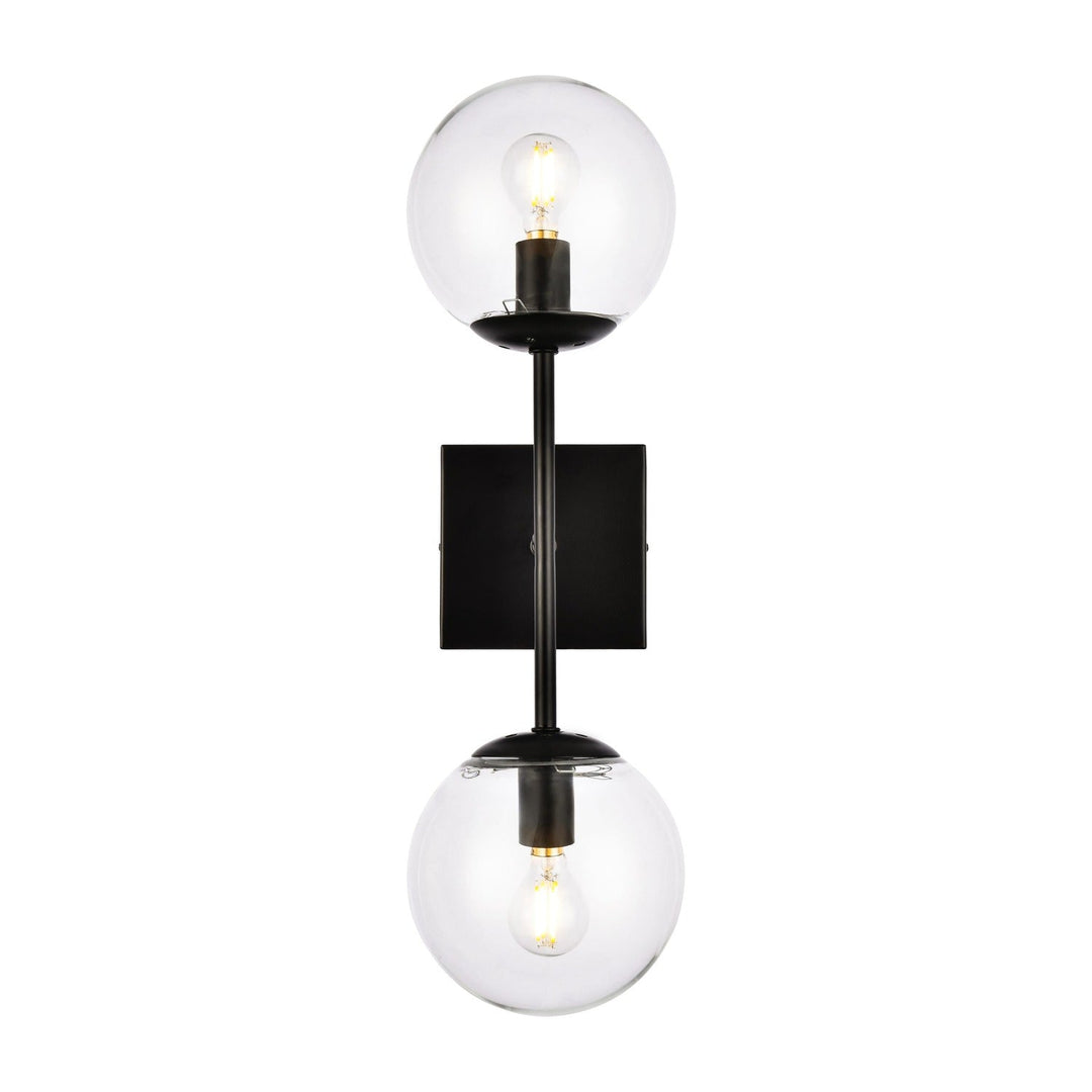 Neri Vanity Light in Black by Living District