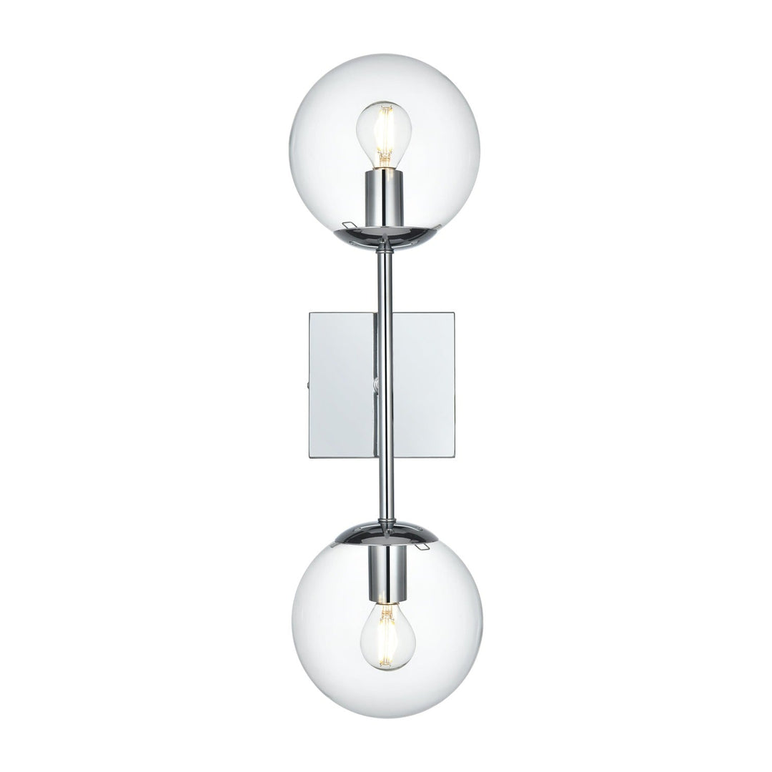 Neri Vanity Light in Chrome by Living District