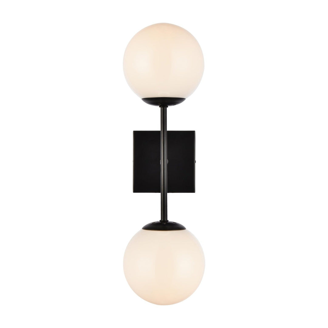 Neri Vanity Light in Black by Living District