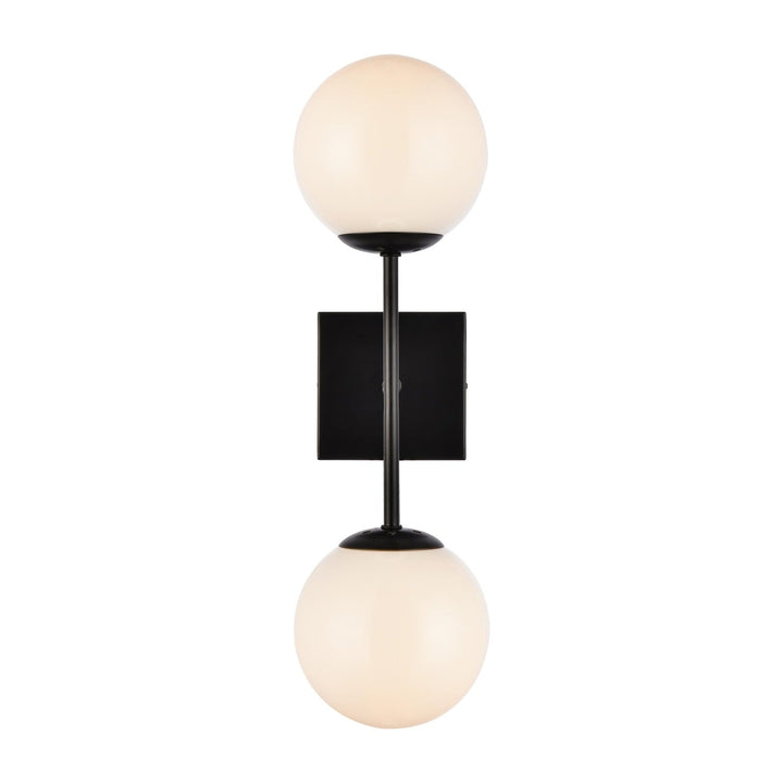 Neri Vanity Light in Black by Living District