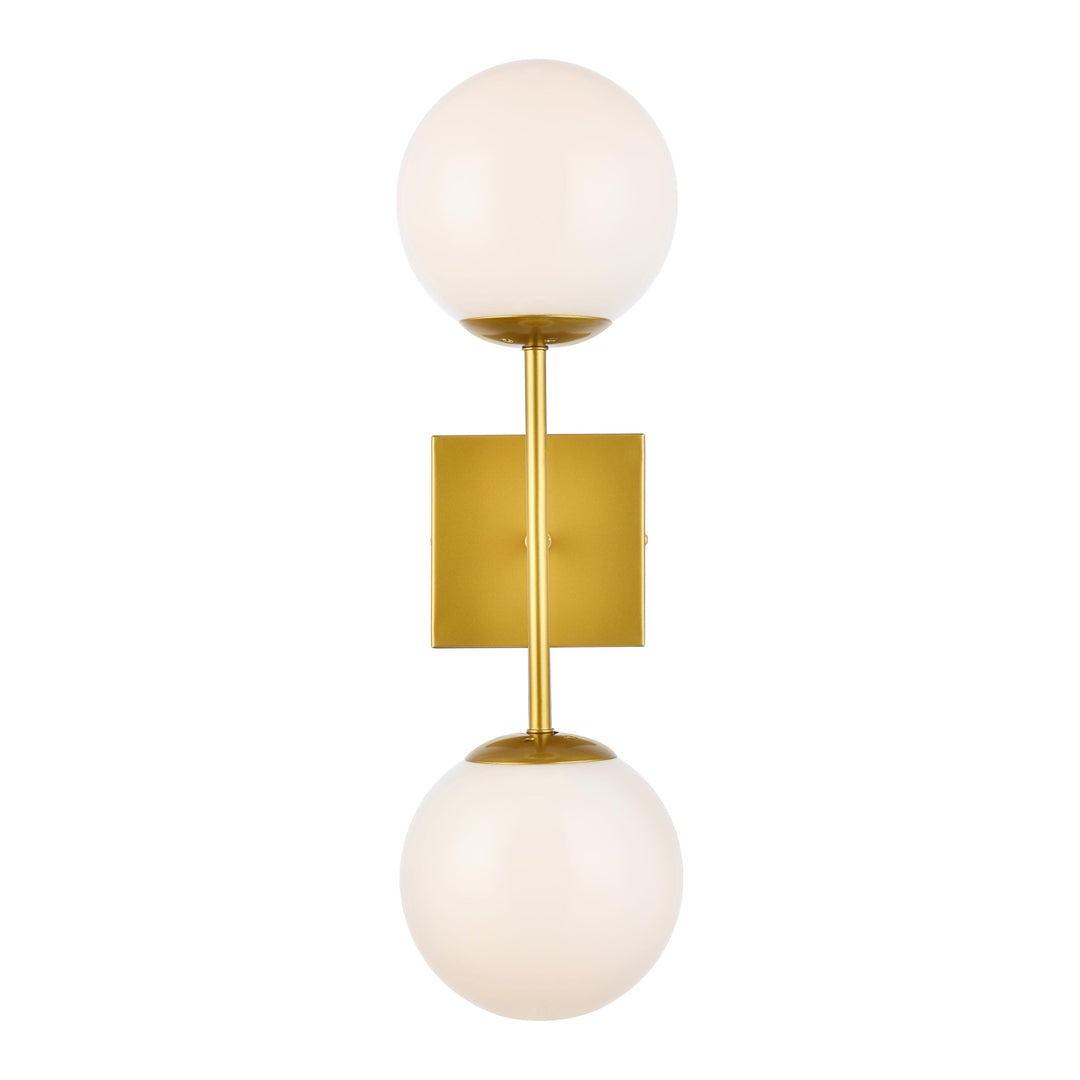 Neri Vanity Light in Brass by Living District