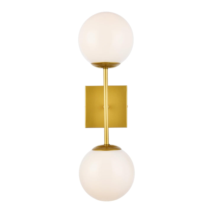 Neri Vanity Light in Brass by Living District