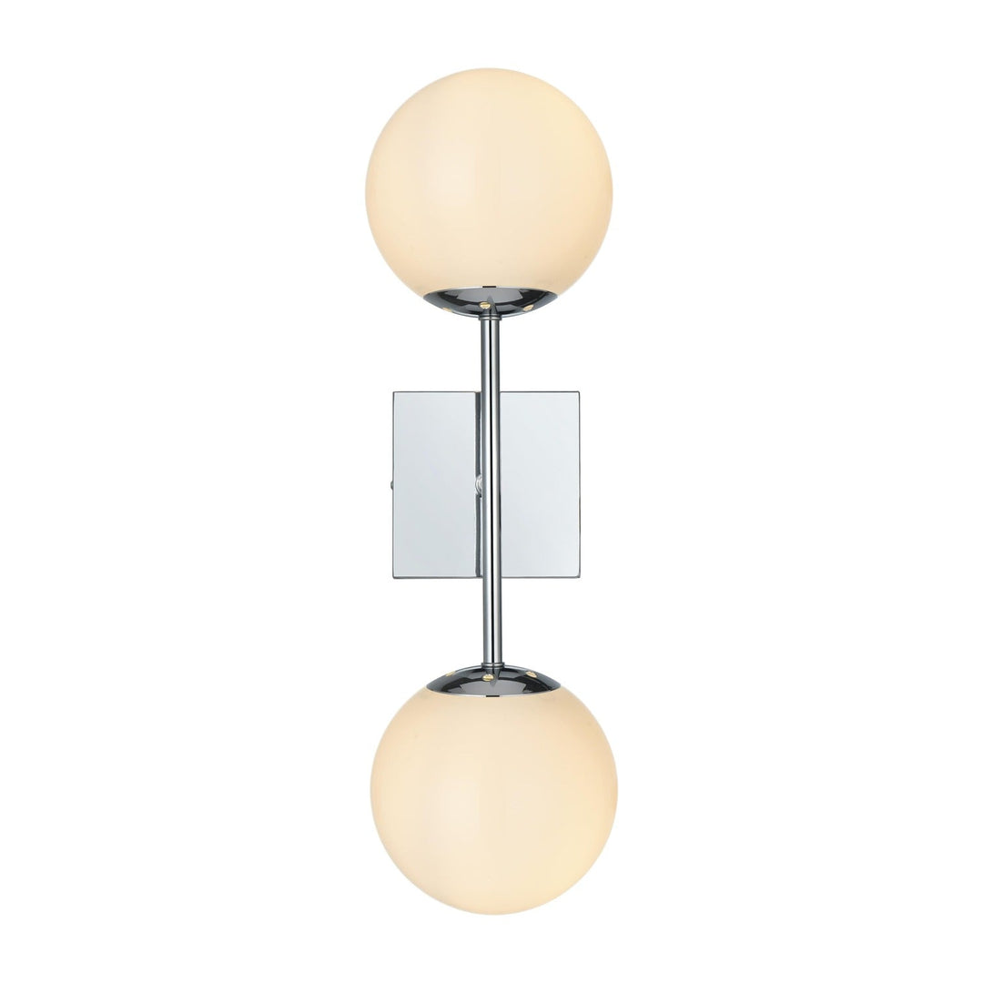 Neri Vanity Light in Chrome by Living District