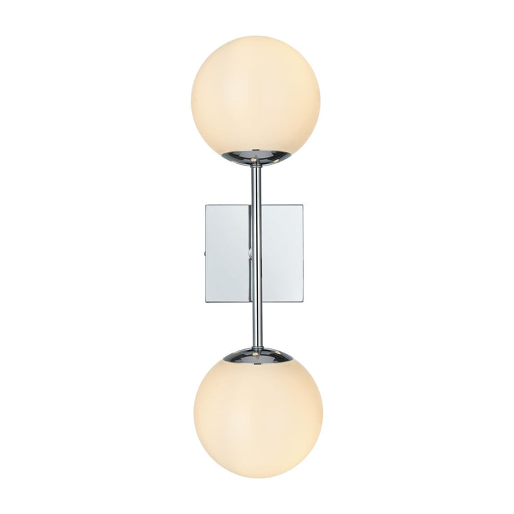 Neri Vanity Light in Chrome by Living District