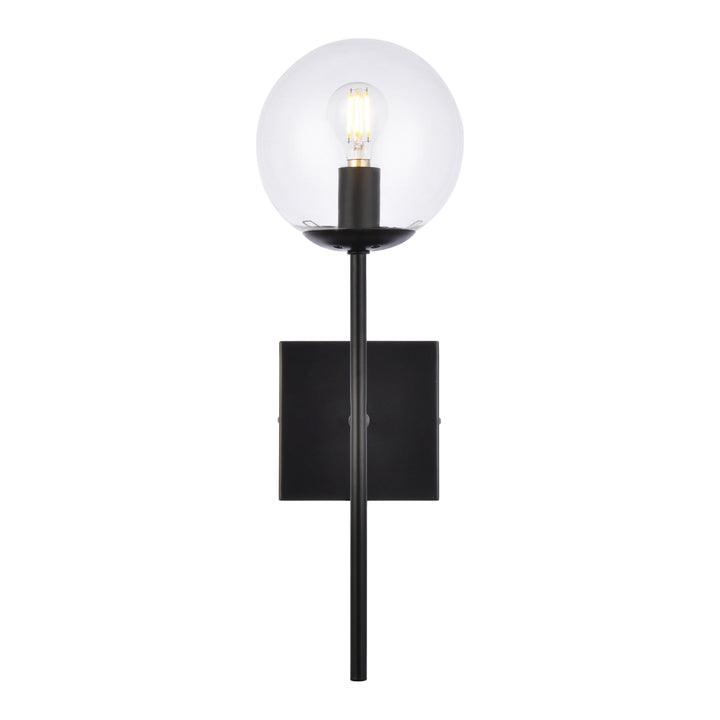 Neri Wall Sconce in Black by Living District