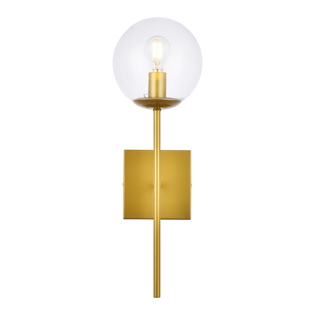 Neri Wall Sconce in Brass by Living District