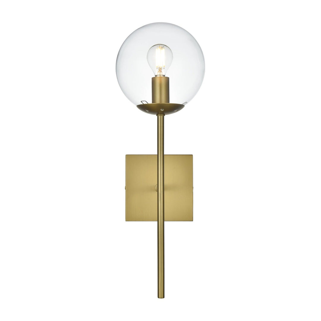Neri Wall Sconce in Satin Gold by Living District