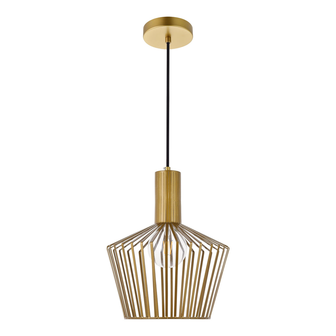 Ronnie Pendant in Brass by Living District