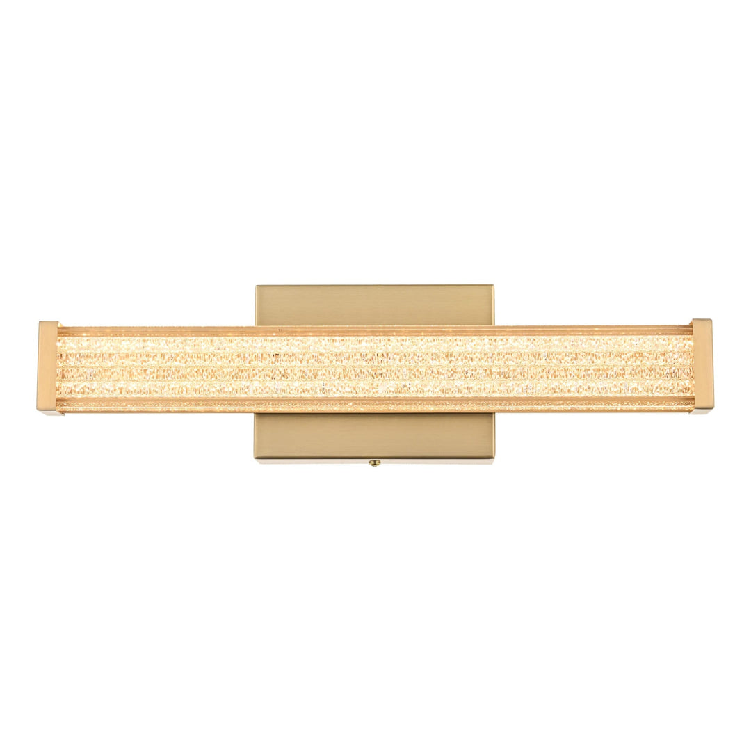 Jaxx Wall Sconce in Satin Gold by Living District