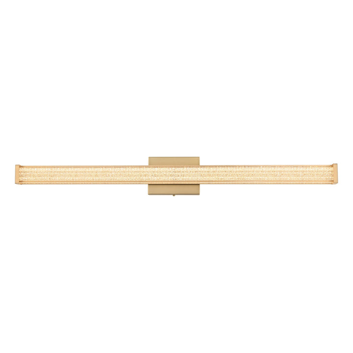 Jaxx Wall Sconce in Satin Gold by Living District