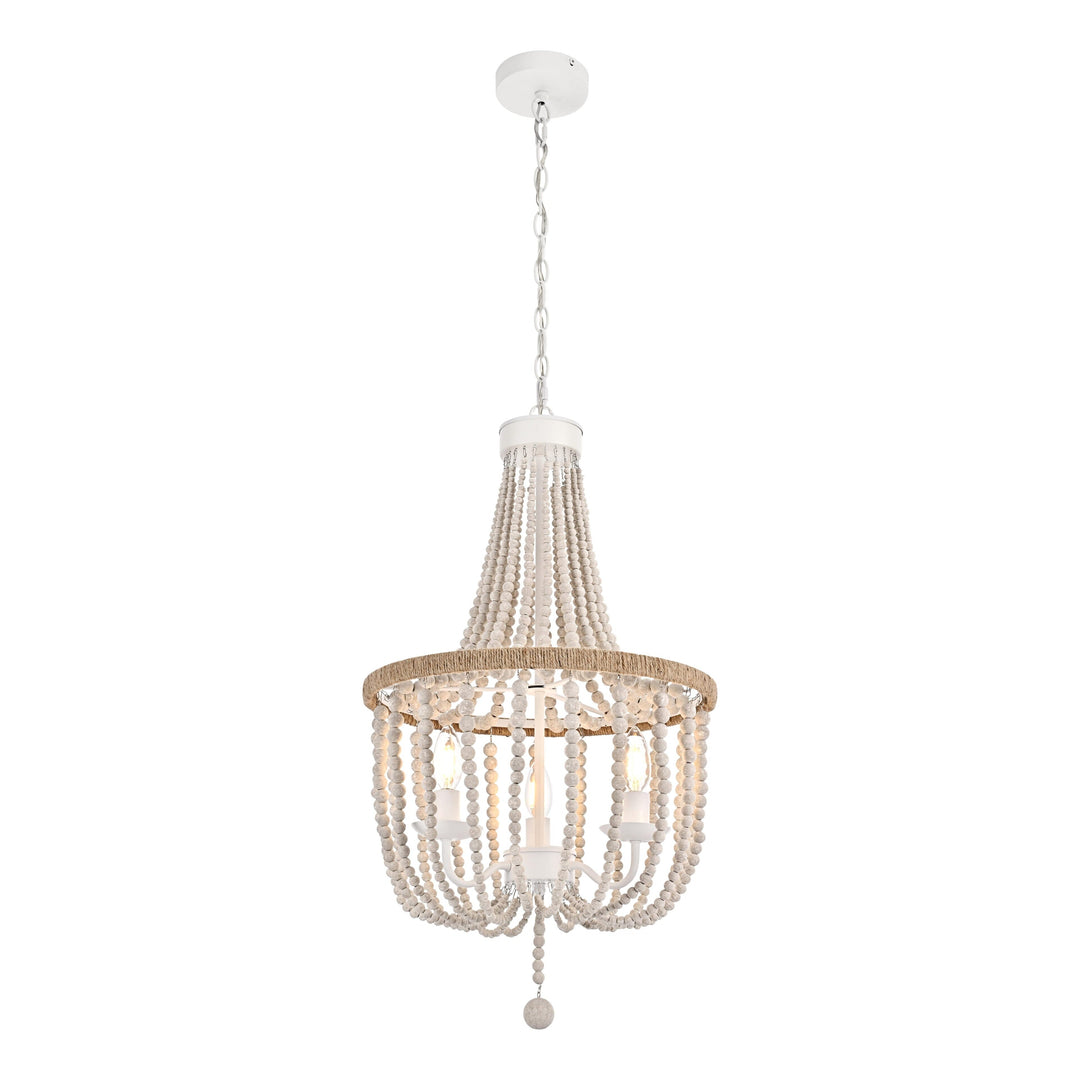 Jolie Pendant, 16" / 3 Lights / LD306D16WH, by Living District