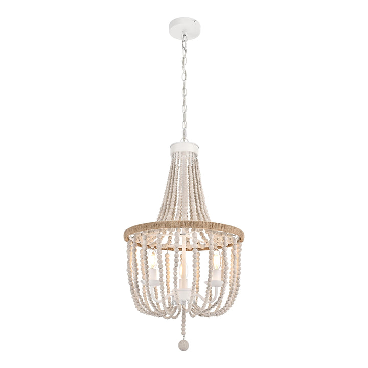 Jolie Pendant, 16" / 3 Lights / LD306D16WH, by Living District