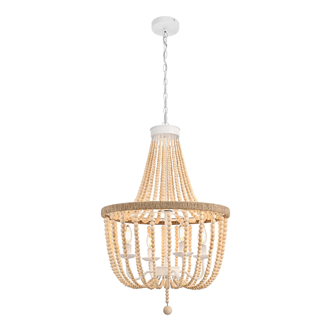 Jolie Pendant, 20" / 4 Lights / LD306D20BG, by Living District
