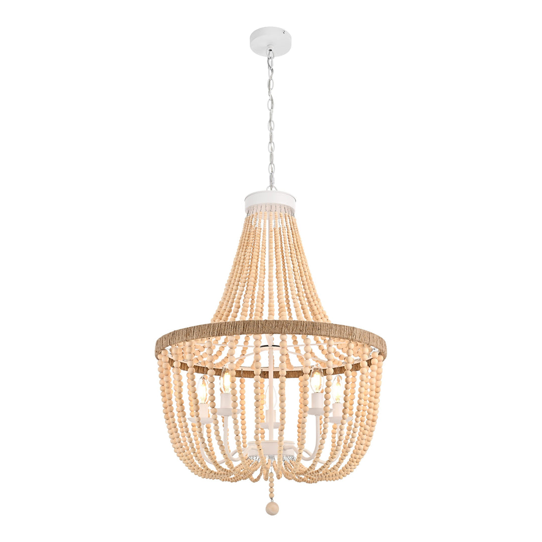 Jolie Pendant, 24" / 5 Lights / LD306D24BG, by Living District