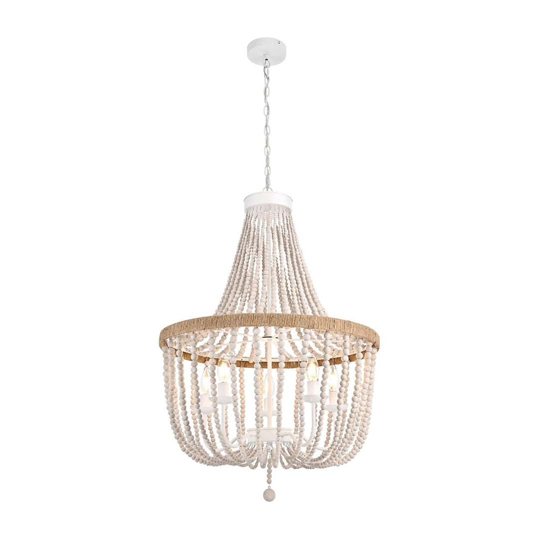 Jolie Pendant, 24" / 5 Lights / LD306D24WH, by Living District