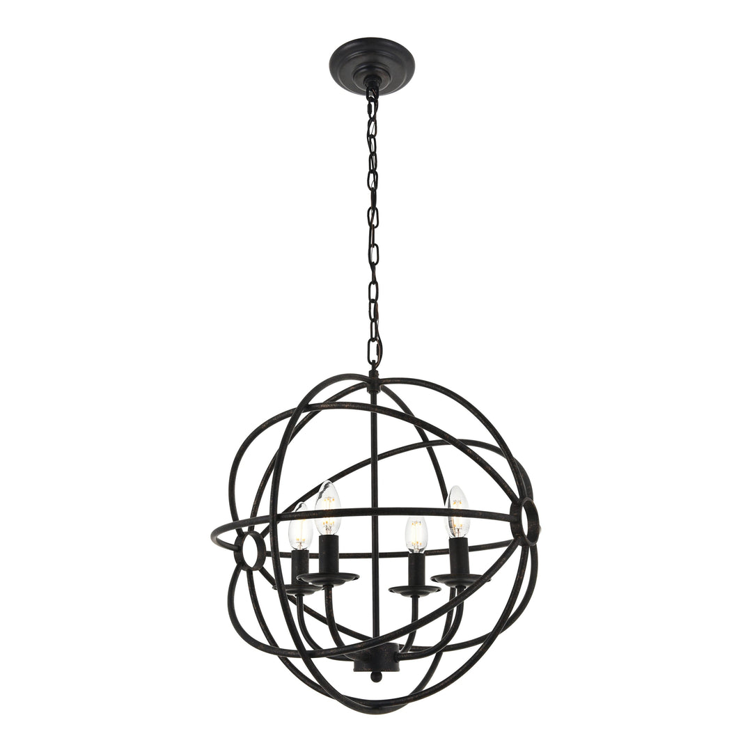 Octavia Pendant in Dark Bronze by Living District