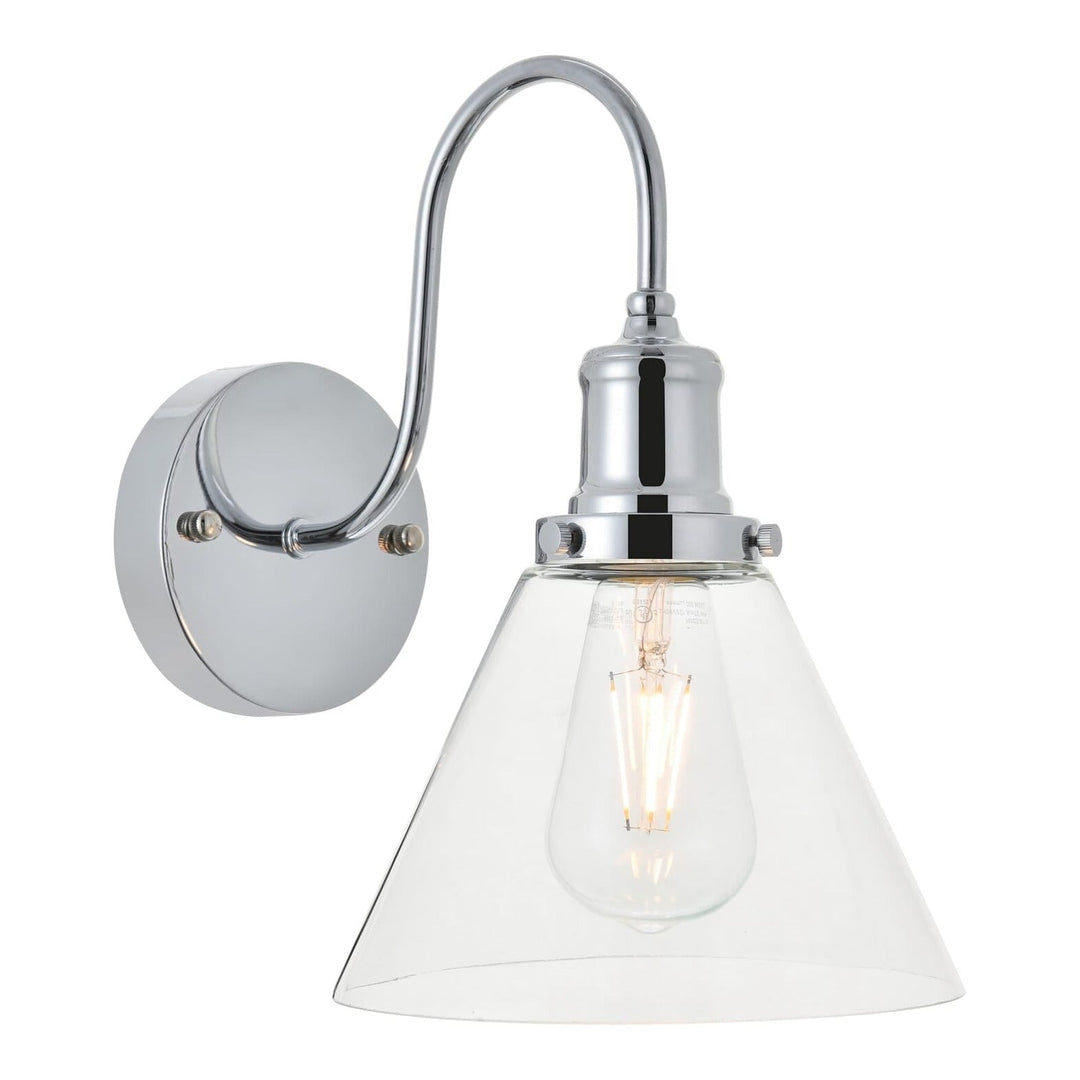 Histoire Wall Sconce in Chrome by Living District