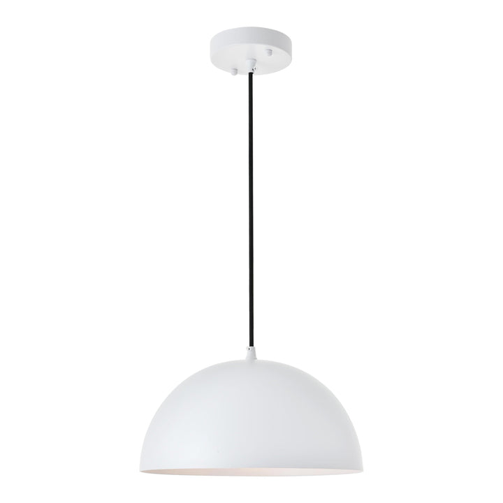 Forte Pendant in White by Living District