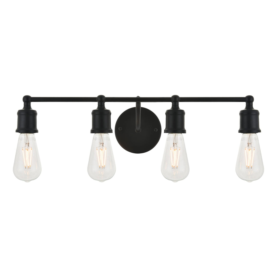 Serif Vanity Light in Black by Living District