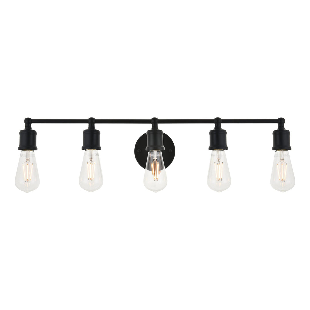 Serif Vanity Light in Black by Living District