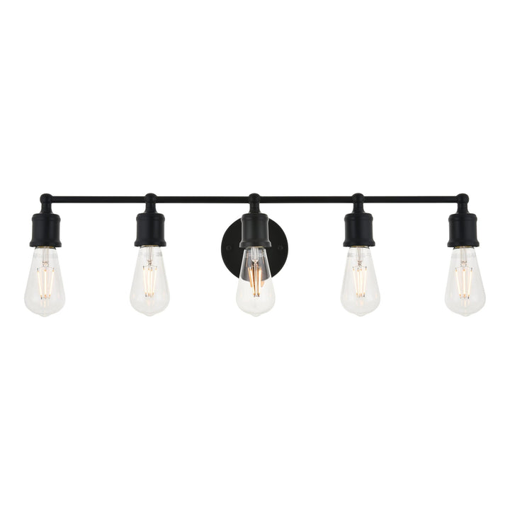 Serif Vanity Light in Black by Living District