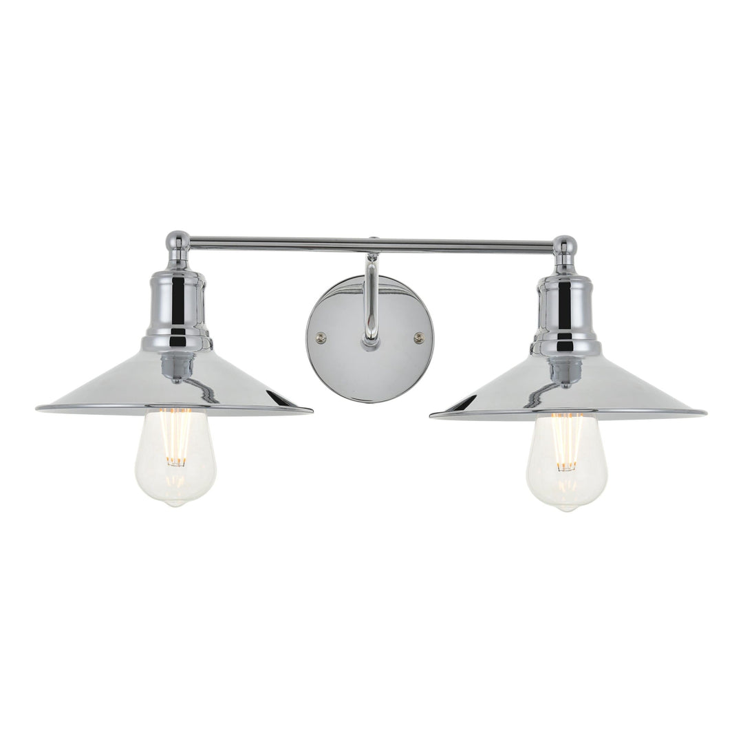 Etude Vanity Light in Chrome by Living District