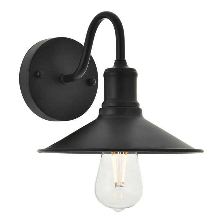Etude Wall Sconce in Black by Living District