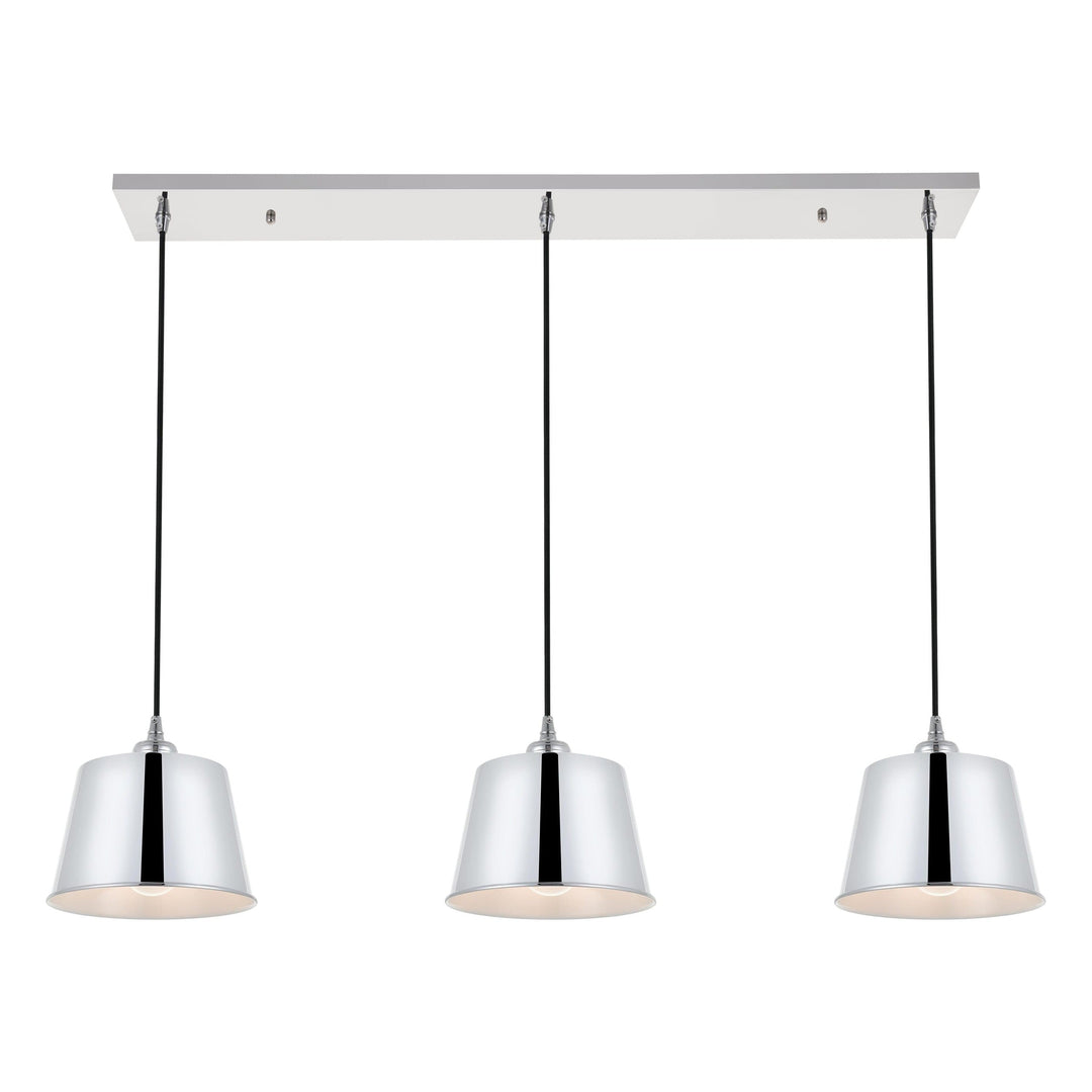 Nota Pendant in Chrome by Living District