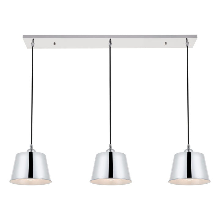 Nota Pendant in Chrome by Living District