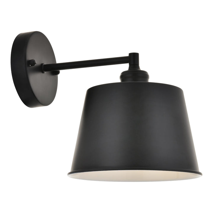 Nota Wall Sconce, LD4058W8BK, by Living District