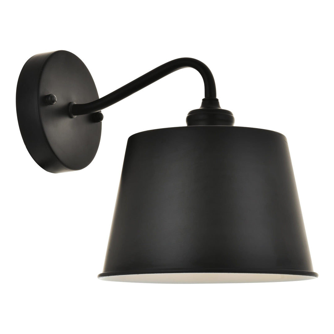 Nota Wall Sconce, LD4059W8BK, by Living District