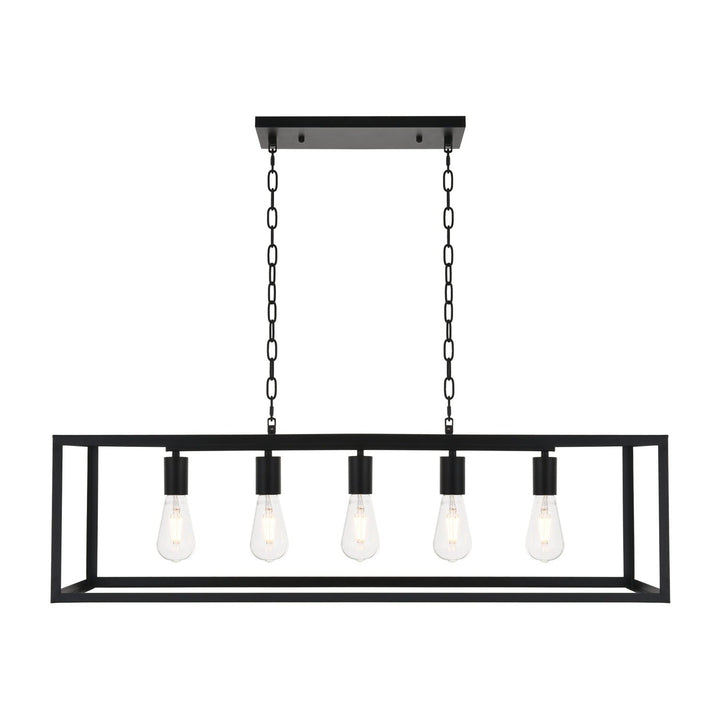 Resolute Pendant in Black by Living District