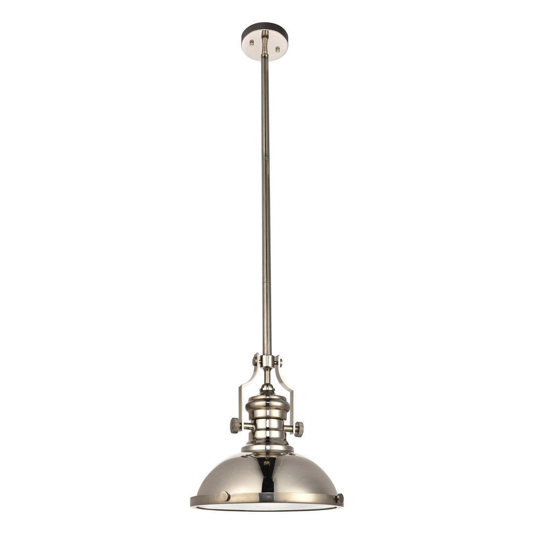 Eamon Pendant in Polished Nickel by Living District