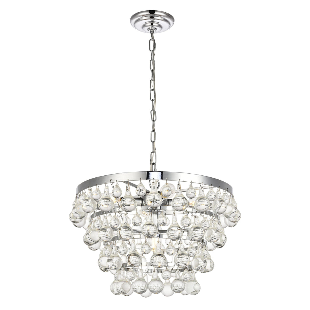 Kora Pendant in Chrome by Living District