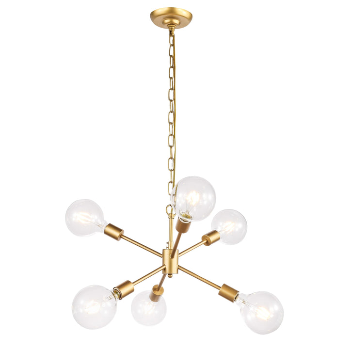 Nolan Pendant in Brass by Living District