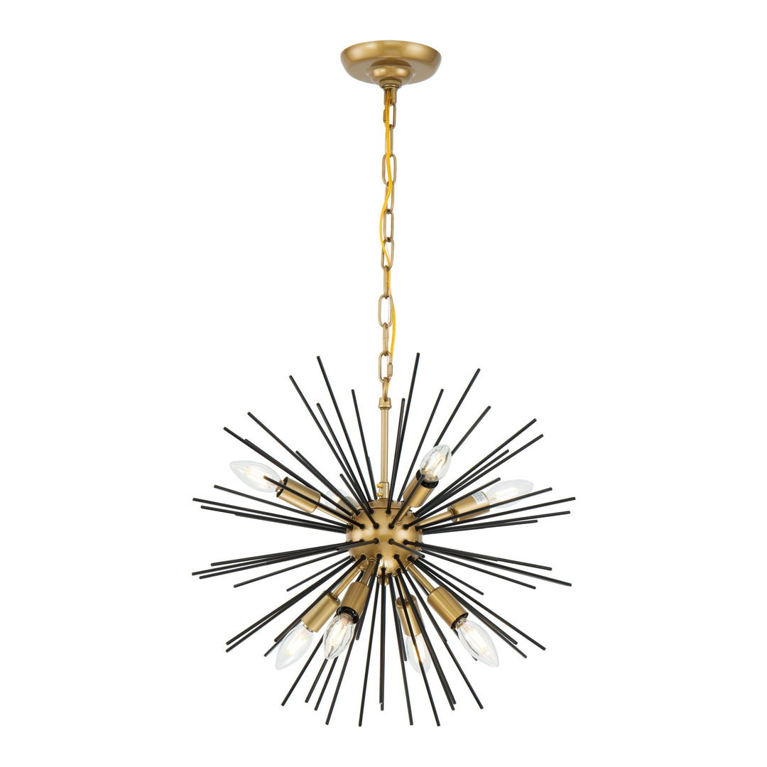 Timber Pendant in Black by Living District