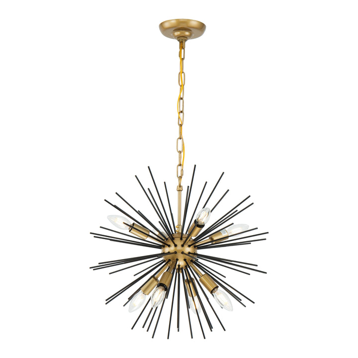 Timber Pendant in Black by Living District