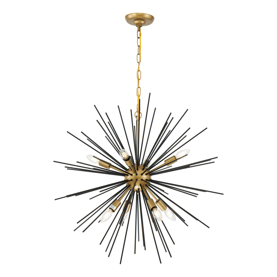 Timber Pendant in Black by Living District